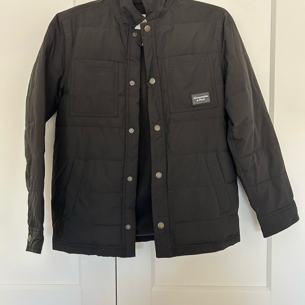 Abercrombie Kids Black Lightweight Jacket